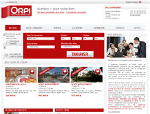 Tablet Screenshot of agence-de-la-mairie.com